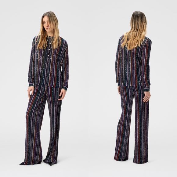 NWT Missoni Henley blouse with mandarin collar $1,770 - Picture 2 of 9